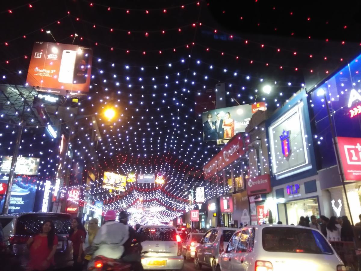 Minerva Residency Hotel Bangalore Luaran gambar